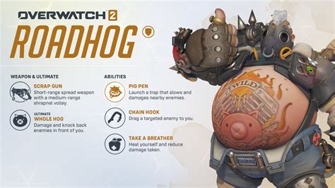 roadhog reqork|Overwatch 2 Roadhog Rework: How to Play & All。